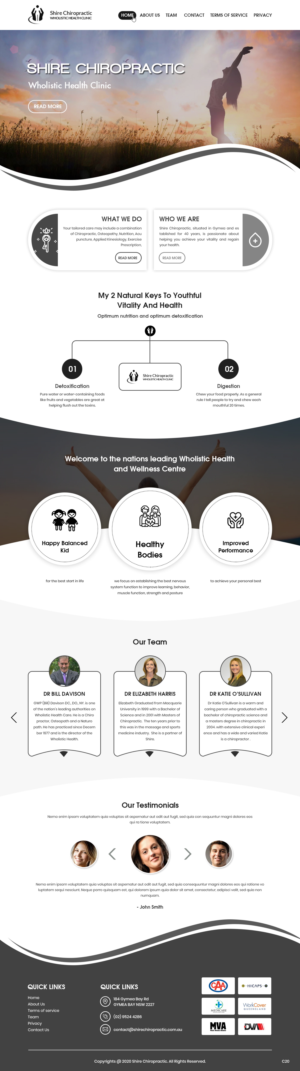 Web Design by pb for this project | Design: #24171076