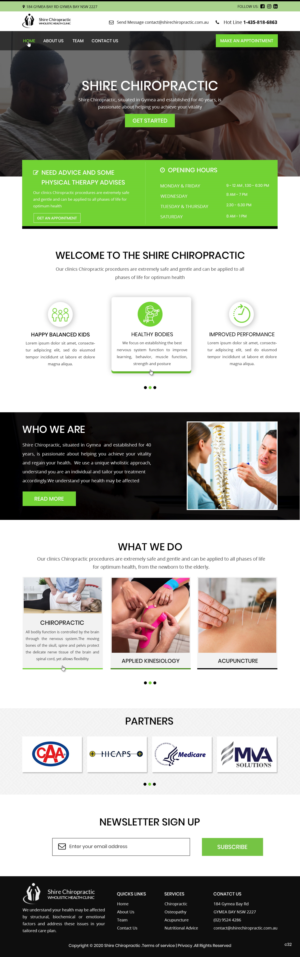 Web Design by pb for this project | Design: #24171087