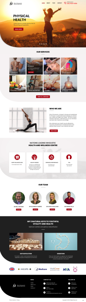 Web Design by pb for this project | Design: #24172528