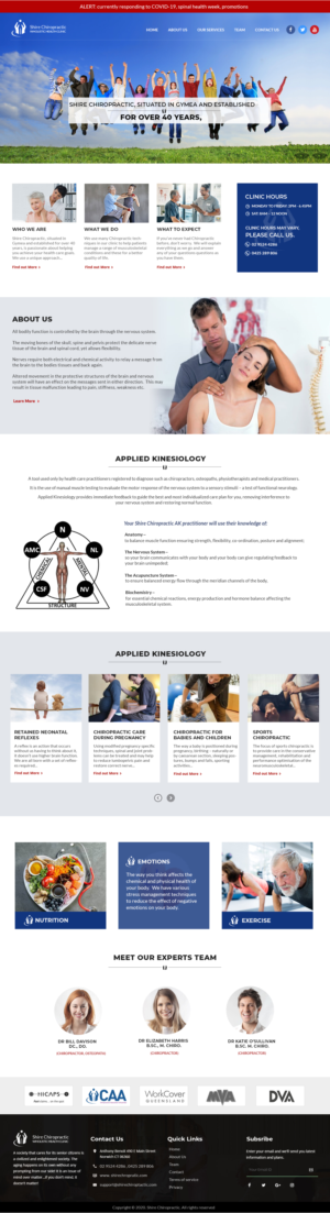 Web Design by Creative X Designs for this project | Design: #24256008