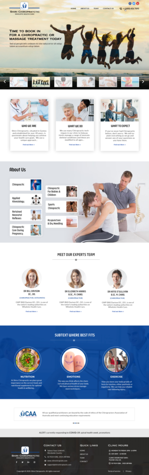 Web-Design von Creative X Designs für dieses Projekt | Design: #24461814