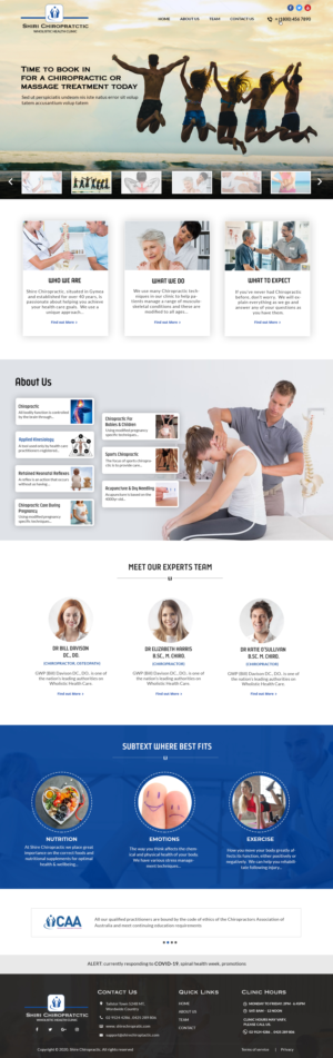 Web Design by Creative X Designs for this project | Design: #24510903