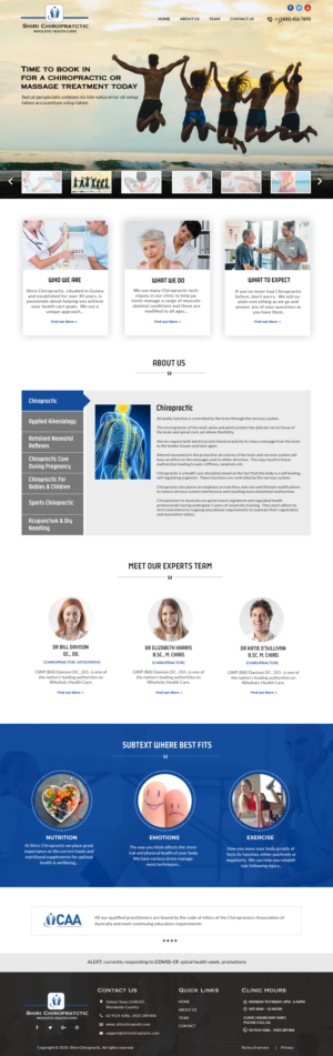 Web Design by Creative X Designs for this project | Design: #24512772