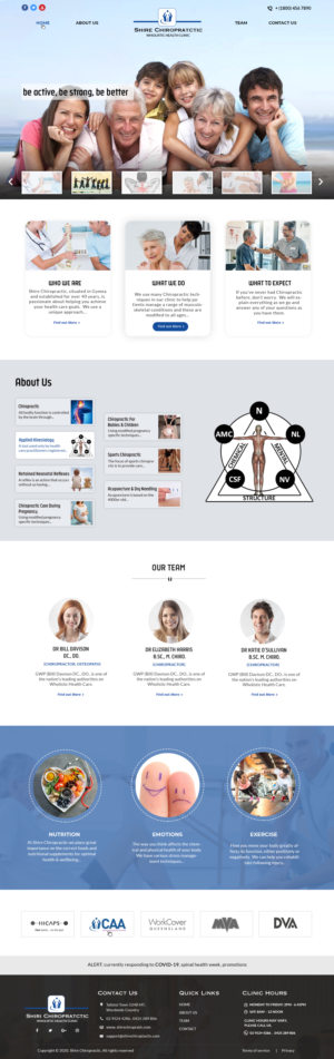 Web Design by Creative X Designs for this project | Design: #24536036