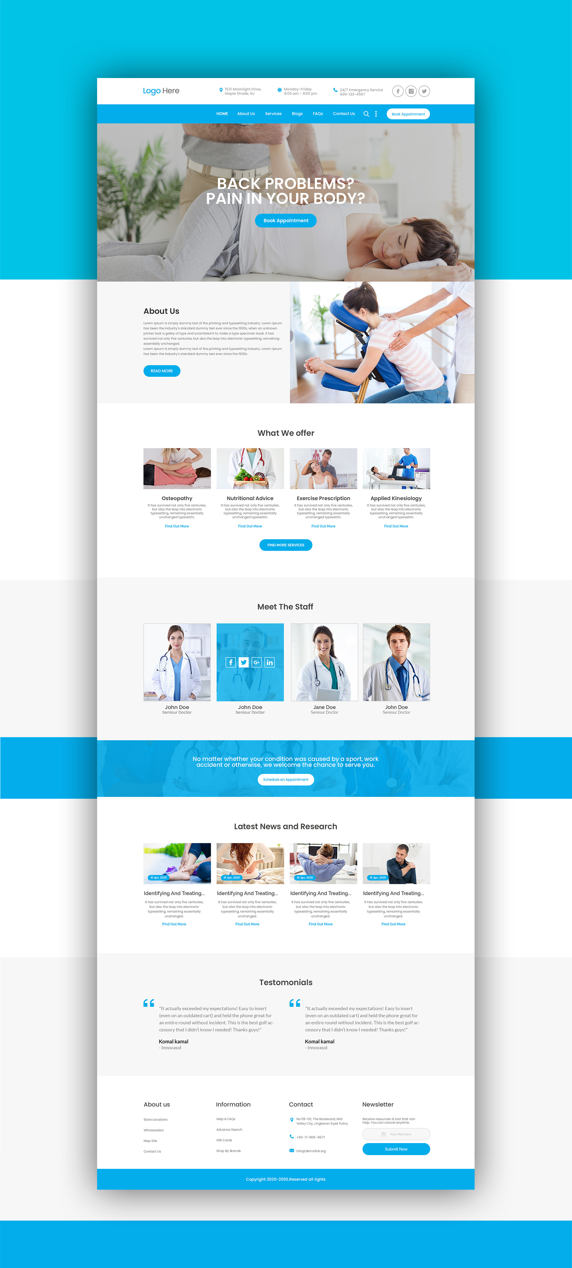 Web Design by Samahir Sharif for this project | Design #24194407