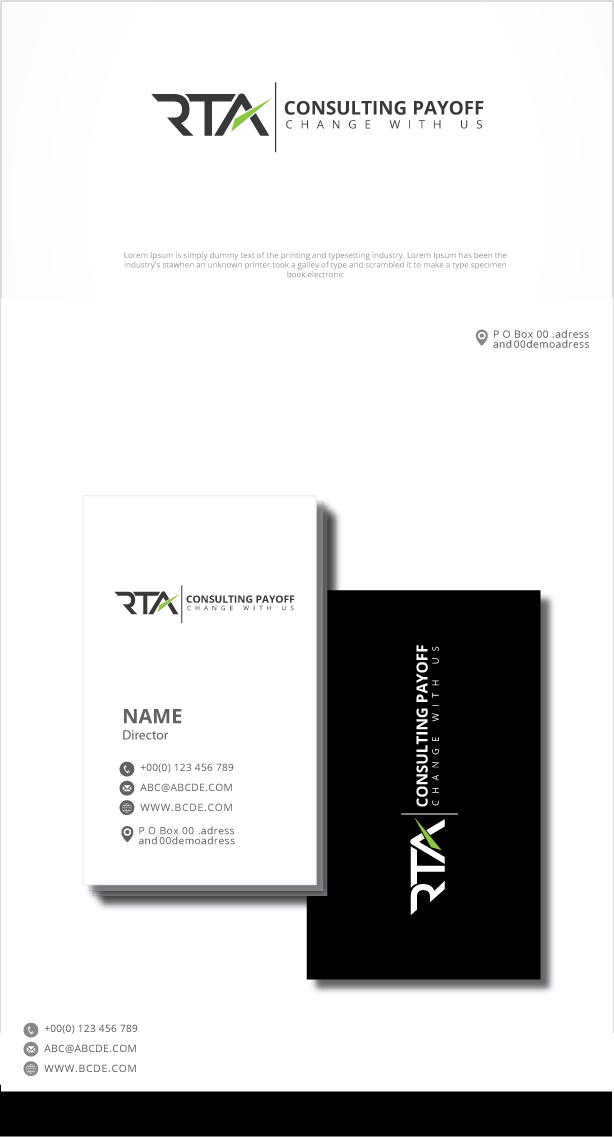 Logo Design by graphicevolution for rtaconsulting | Design #24151561