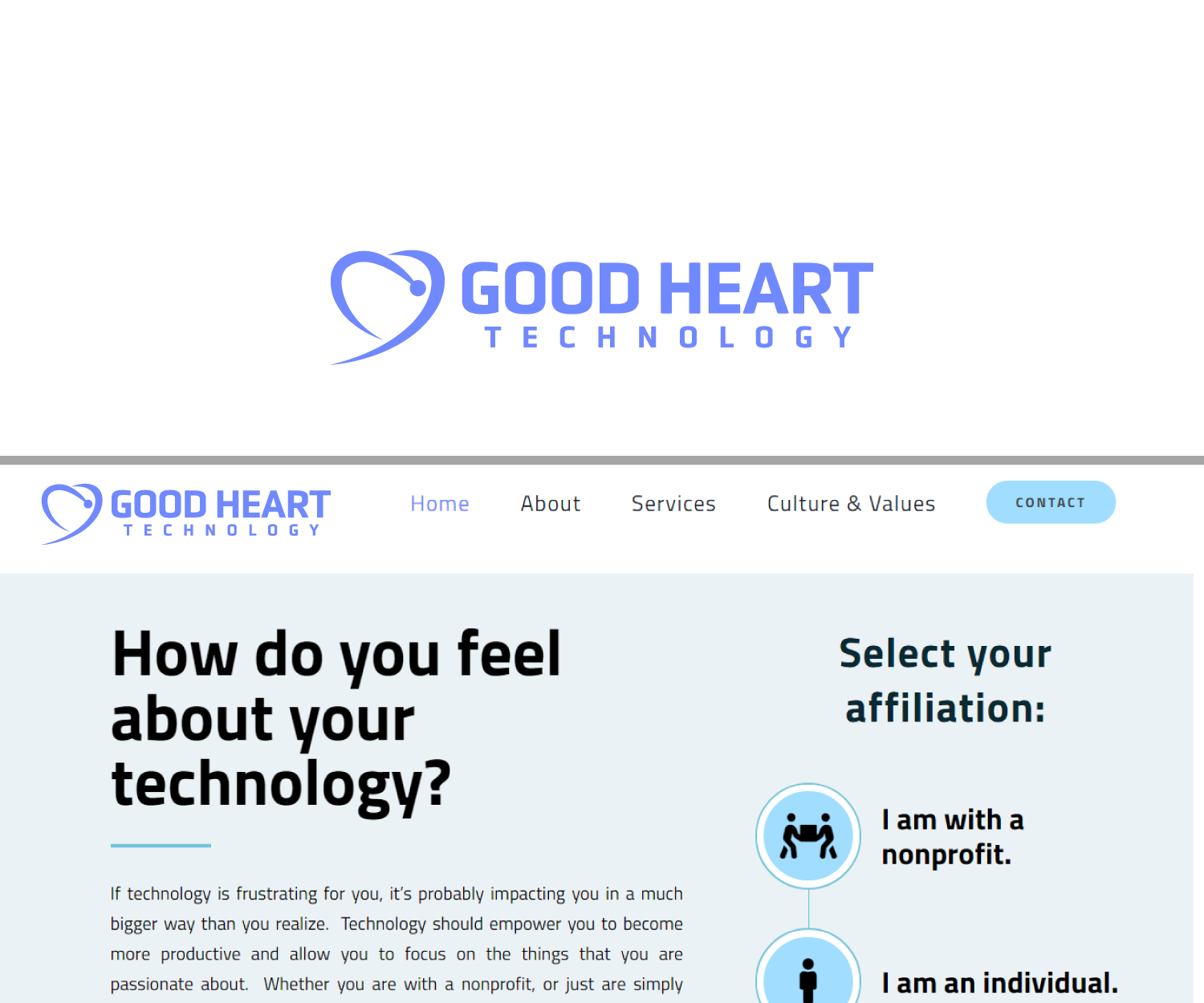 Design de Logo par anico pour Good Heart Technology | Design #24160097
