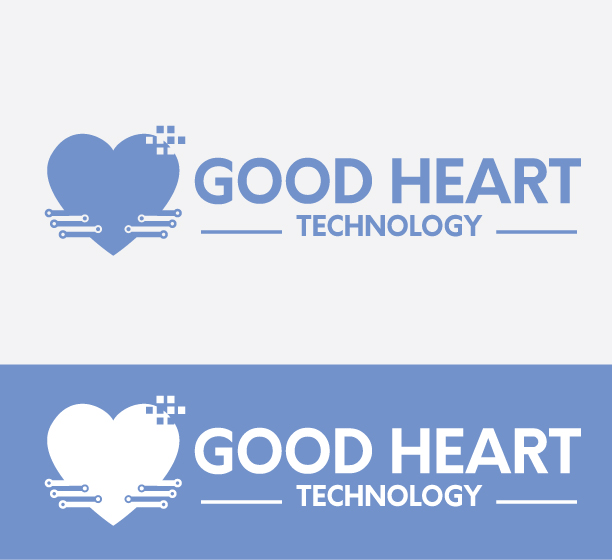 Logo Design by Shy Butterfly for Good Heart Technology | Design #24156768