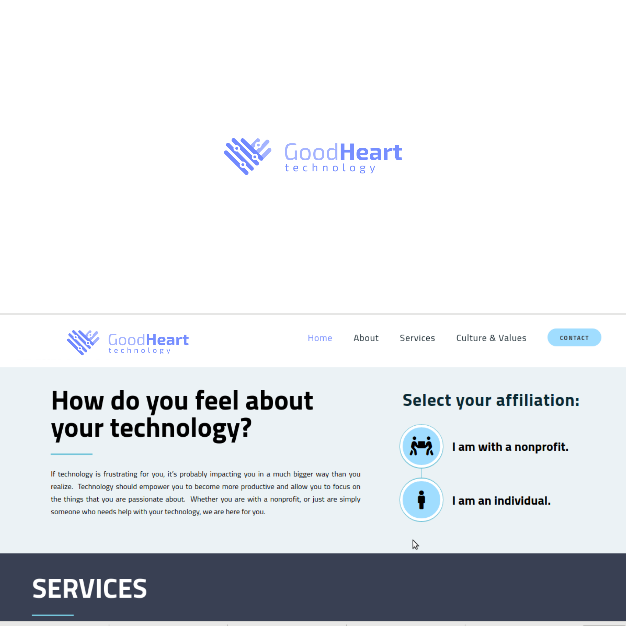 Logo-Design von ybmdesign für Good Heart Technology | Design #24157887
