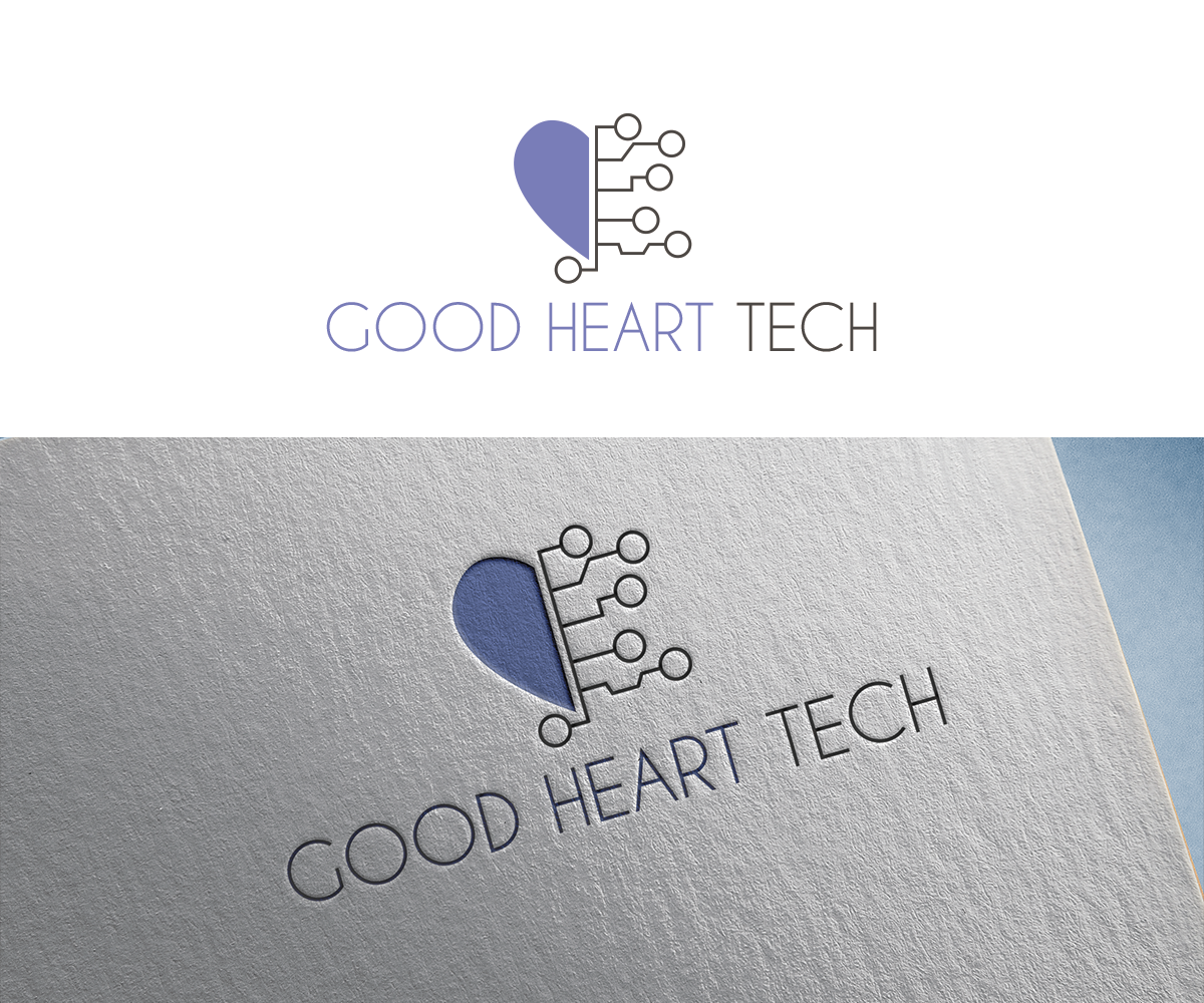 Logo Design by vidarshana 2 for Good Heart Technology | Design #24158035