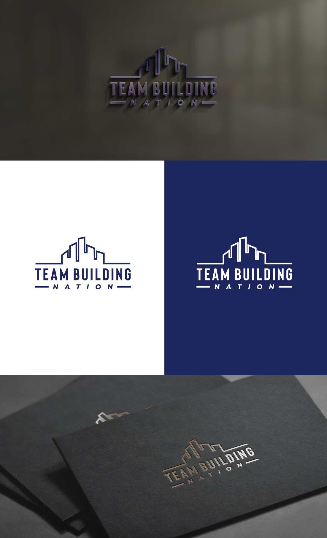 Logo Design by GLDesigns for Team Building Nation | Design #24156109