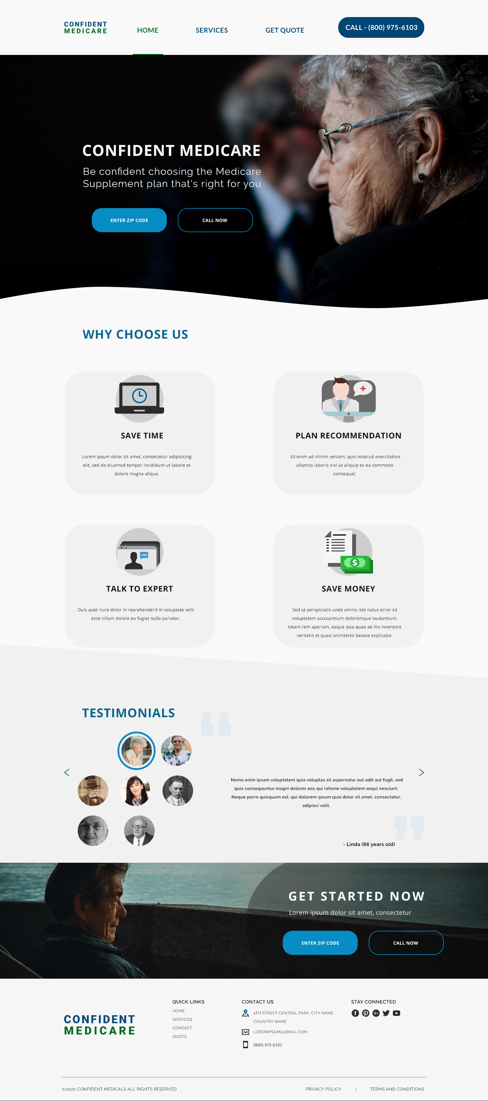 Web Design by Atique Raza for this project | Design #24166535