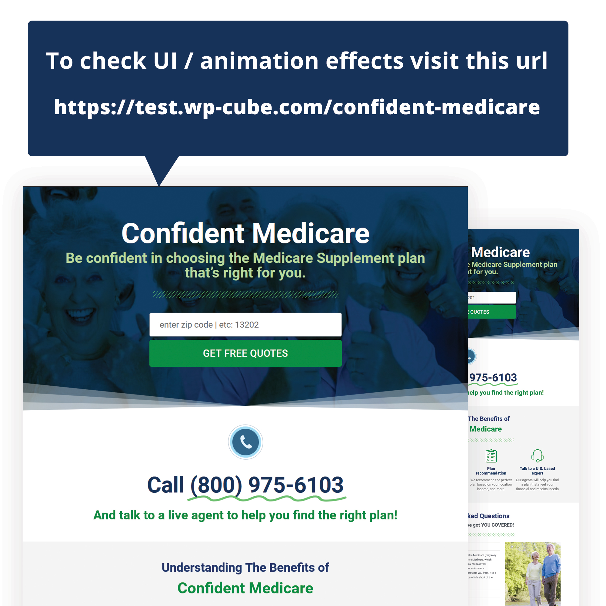 Web Design by WP Cube for this project | Design #24170667
