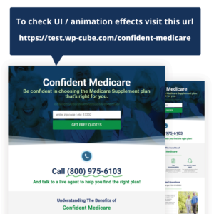 Confident Medicare | Web Design by WP Cube