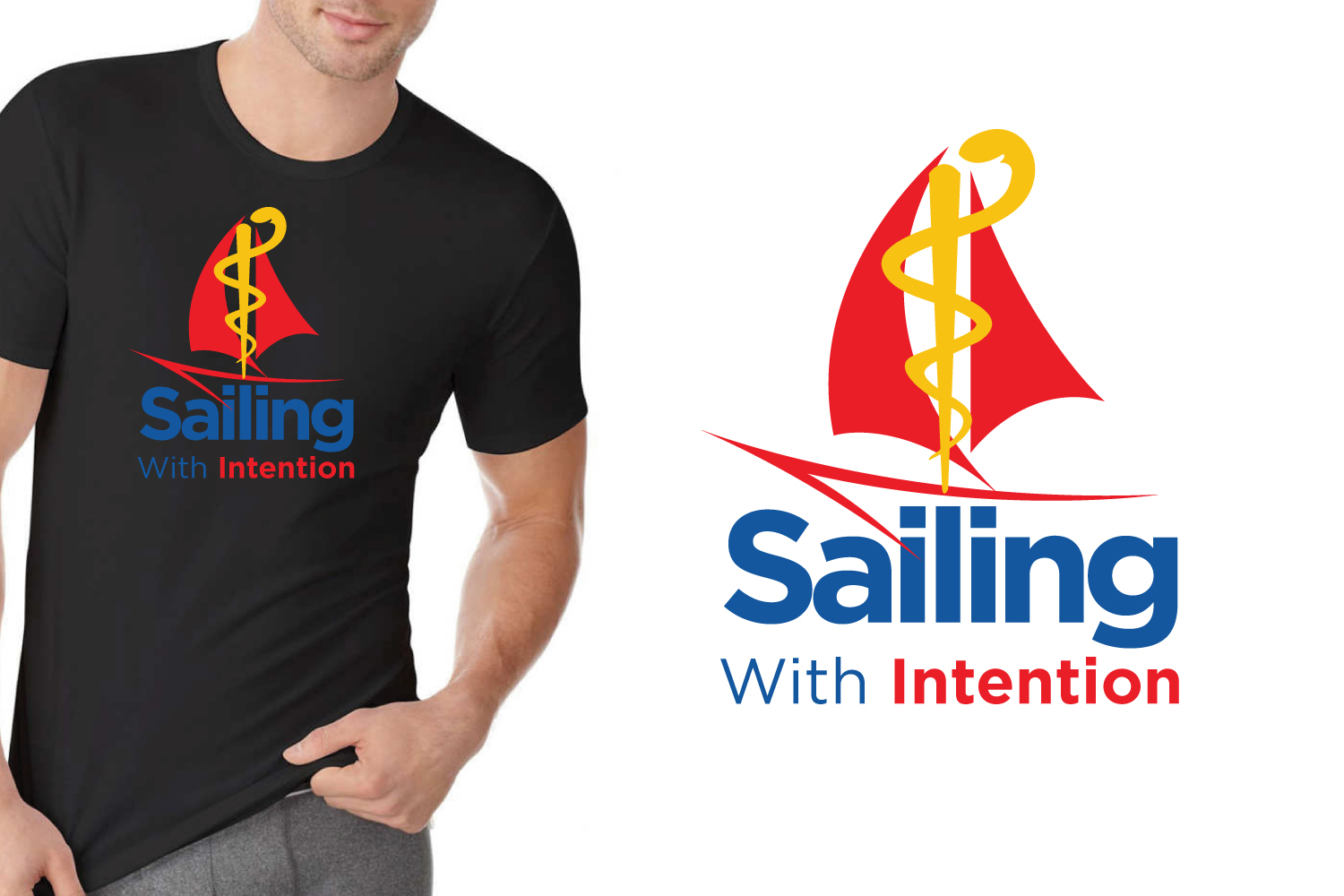 T-shirt Design by Jay Design for Care2Go Sailing | Design #24171126