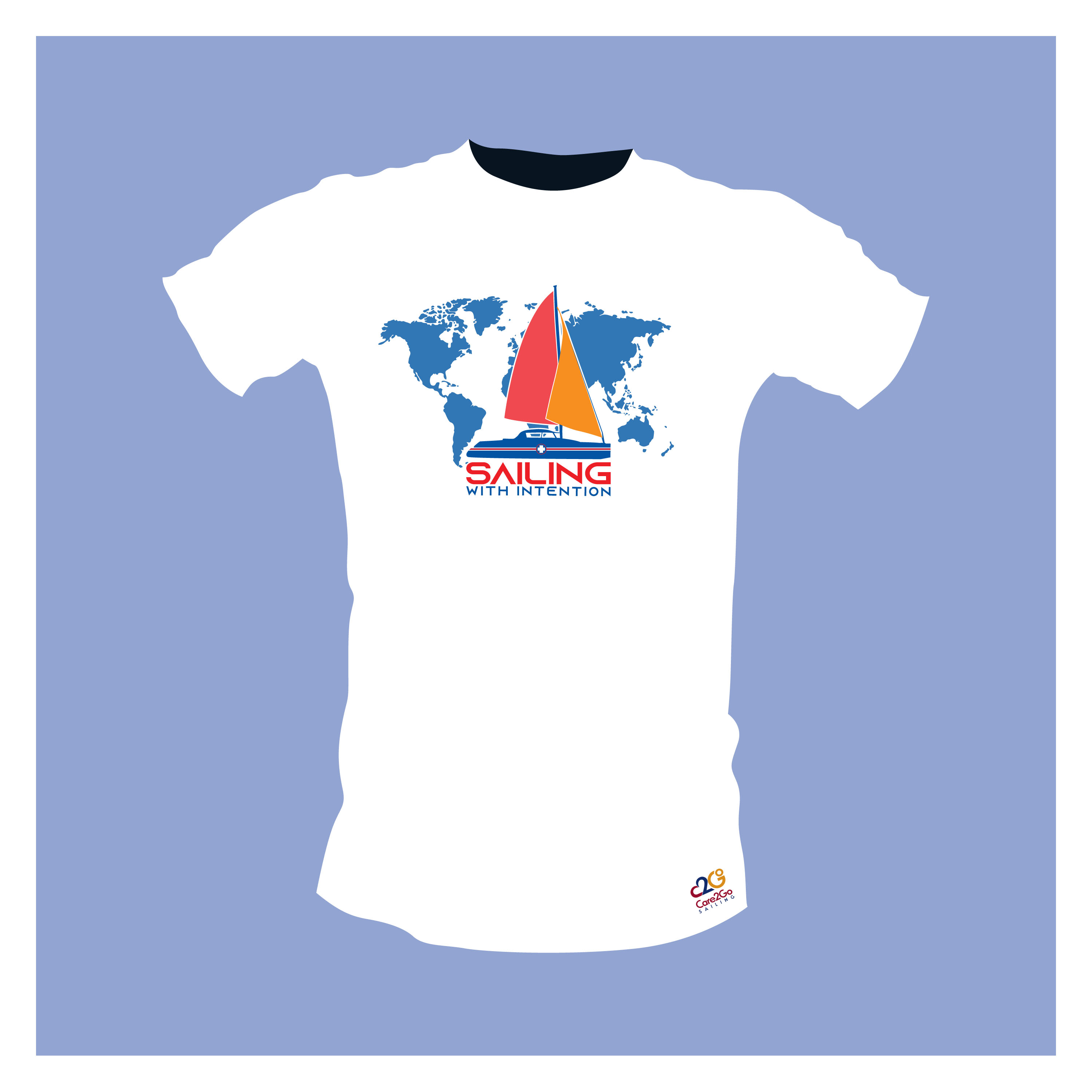 T-shirt Design by Nadz10 for Care2Go Sailing | Design #24160824