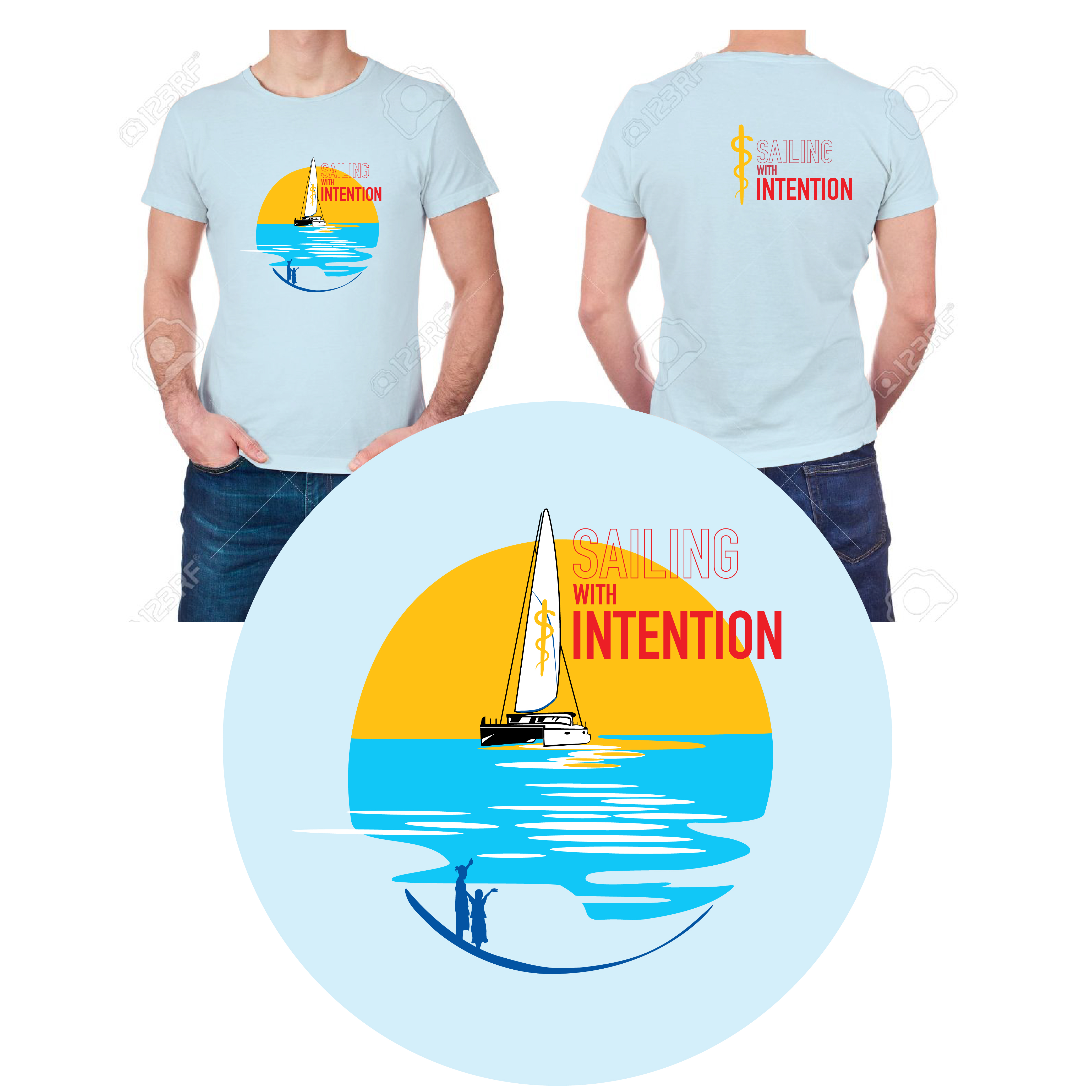 T-shirt Design by titop24 for Care2Go Sailing | Design #24193151