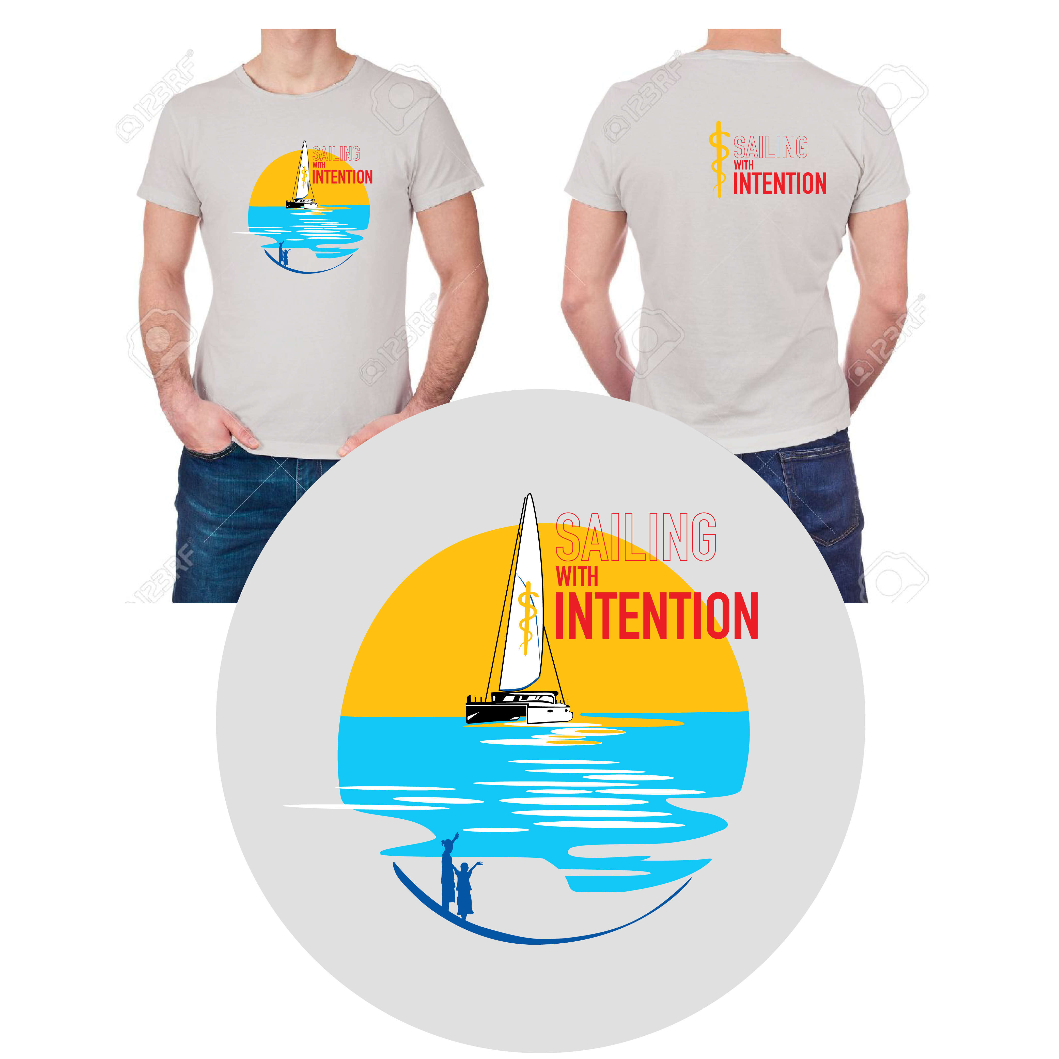 T-shirt Design by titop24 for Care2Go Sailing | Design #24193152