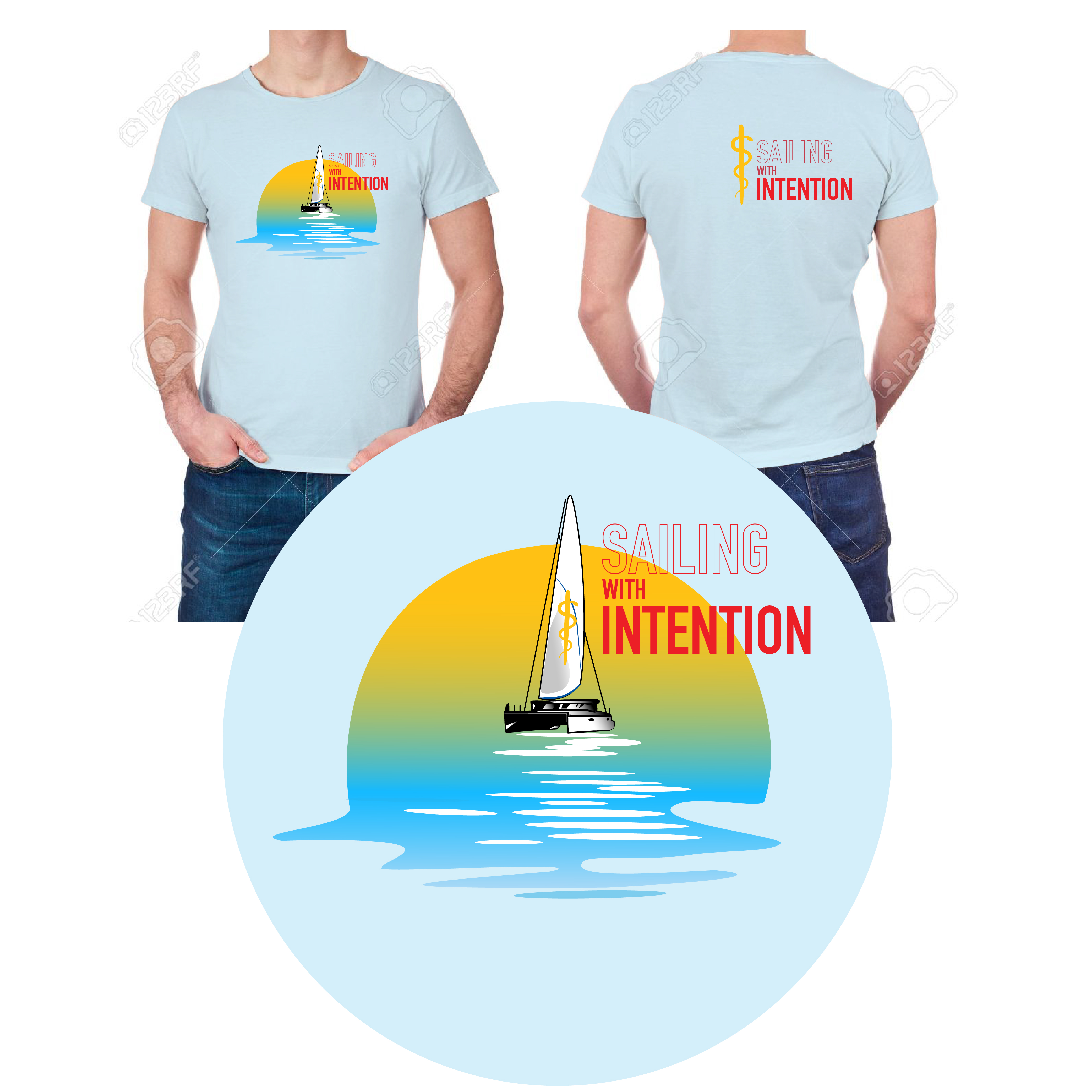 T-shirt Design by titop24 for Care2Go Sailing | Design #24193240