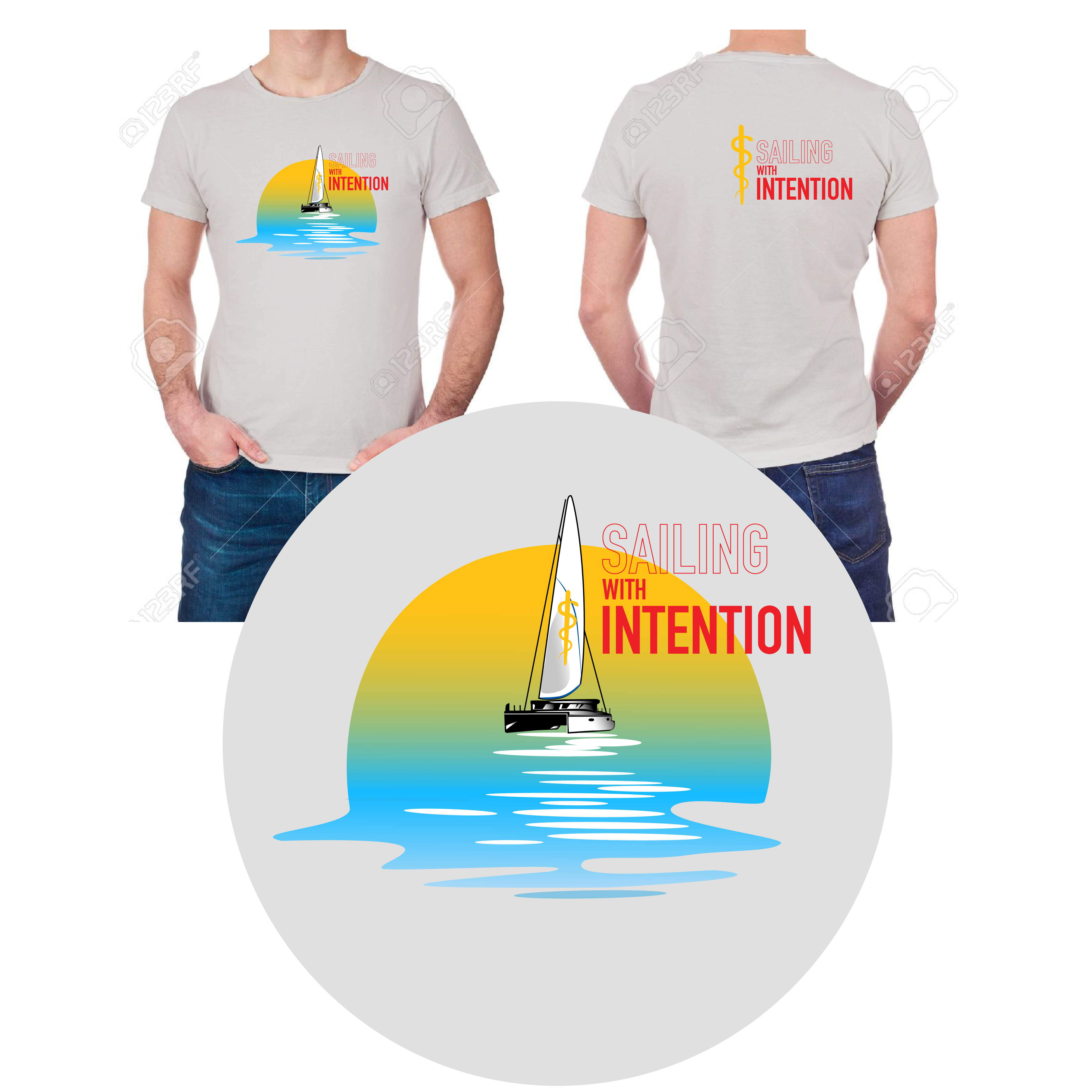 T-shirt Design by titop24 for Care2Go Sailing | Design #24193241