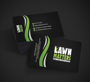 Visitenkarten-Design von Hardcore Design für Lawn Matters | Design: #24169089