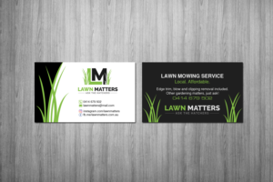 Visitenkarten-Design von Creations Box 2015 für Lawn Matters | Design: #24169202