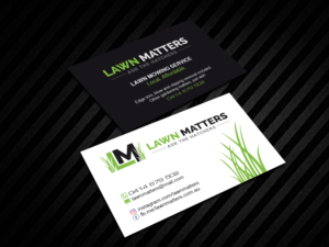 Visitenkarten-Design von Creations Box 2015 für Lawn Matters | Design: #24169226