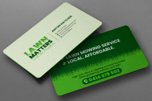 Visitenkarten-Design von chandrayaan.creative für Lawn Matters | Design: #24171246