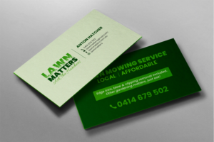 Visitenkarten-Design von chandrayaan.creative für Lawn Matters | Design: #24175355