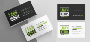 Diseño de Tarjeta de Presentación por ARTOGRAPHY para Lawn Matters | Diseño: #24166685