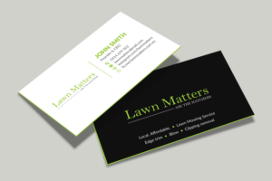 Diseño de Tarjeta de Presentación por Musa. A para Lawn Matters | Diseño #24165943