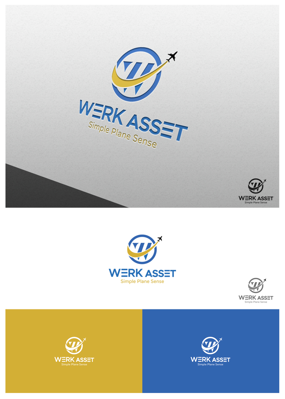 Design de Logo par goranvisnjic82 pour WERK Aviation Asset Management | Design #24170085