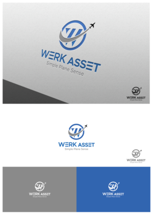 Logo Design by goranvisnjic82 for WERK Aviation Asset Management | Design: #24170089