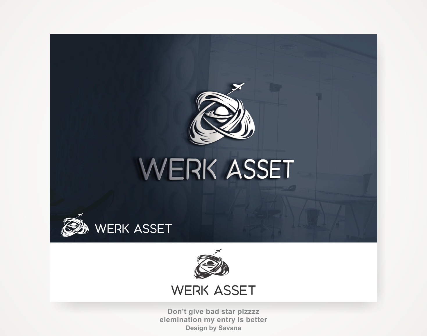 Diseño de Logo por Savana para WERK Aviation Asset Management | Diseño #24176044