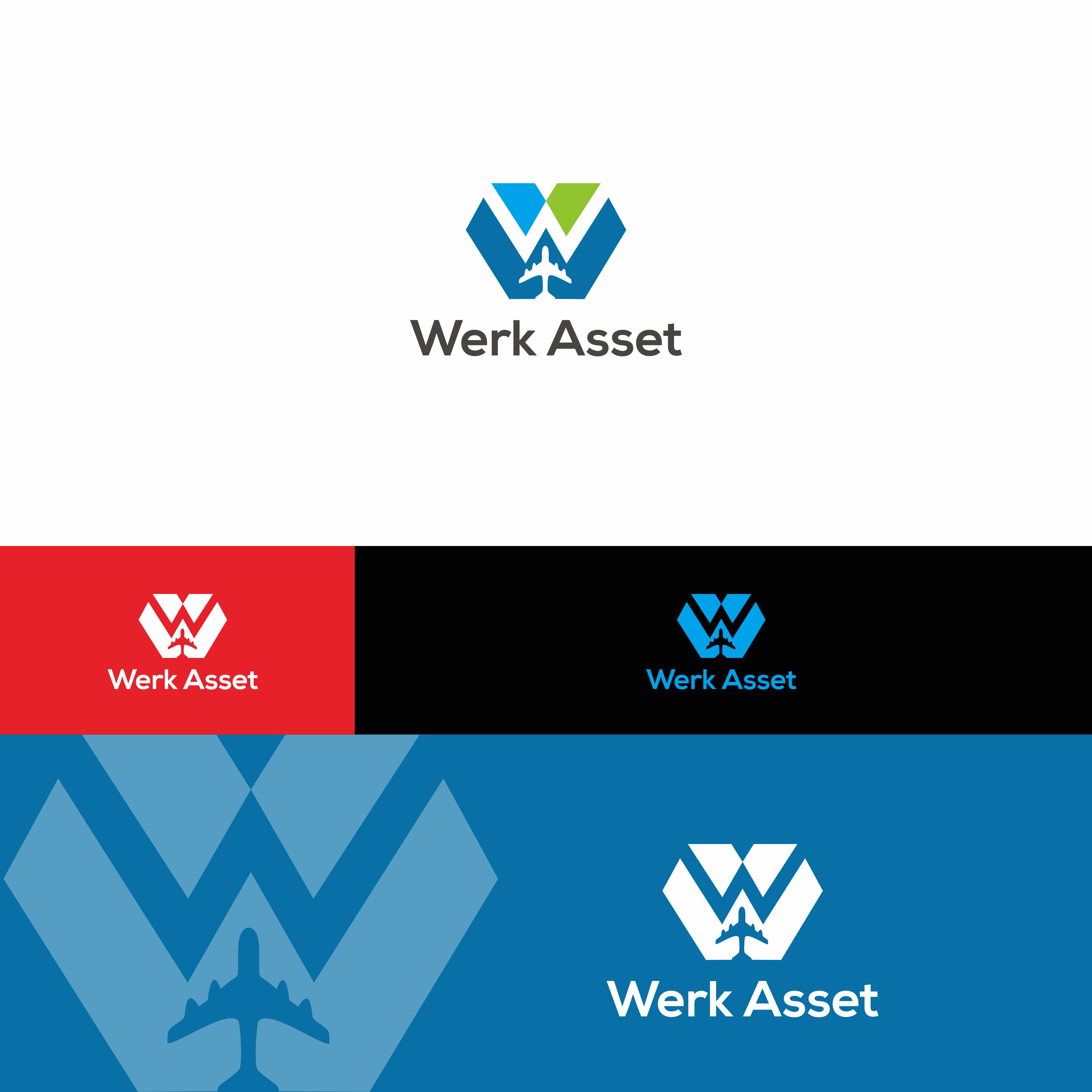 Logo-Design von wahyu widati für WERK Aviation Asset Management | Design #24165973