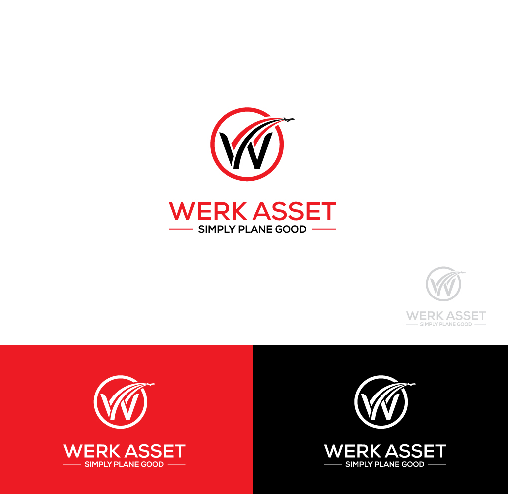 Logo-Design von Shahzad.Designs für WERK Aviation Asset Management | Design #24164423