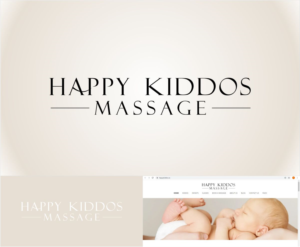 Logo Design by vta for Happy Kiddos Massage Inc. | Design #24173791