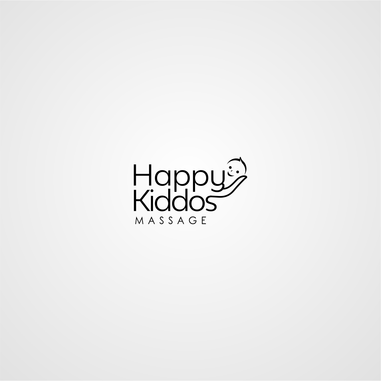 Logo Design by Arham Hidayat for Happy Kiddos Massage Inc. | Design #24291460
