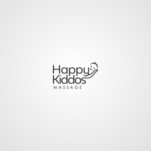 Logo Design by Arham Hidayat for Happy Kiddos Massage Inc. | Design #24291460