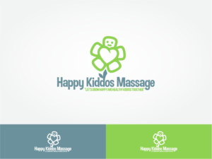 Diseño de Logo por Robby SC para Happy Kiddos Massage Inc. | Diseño: #24167862