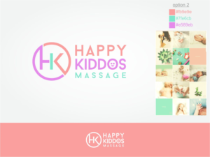 Design de Logo par Robby SC pour Happy Kiddos Massage Inc. | Design : #24305732