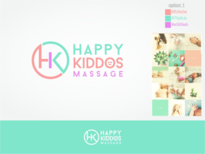 Design de Logo par Robby SC pour Happy Kiddos Massage Inc. | Design : #24305735
