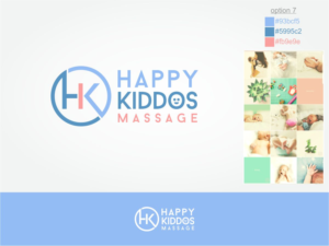 Design de Logo par Robby SC pour Happy Kiddos Massage Inc. | Design : #24305885