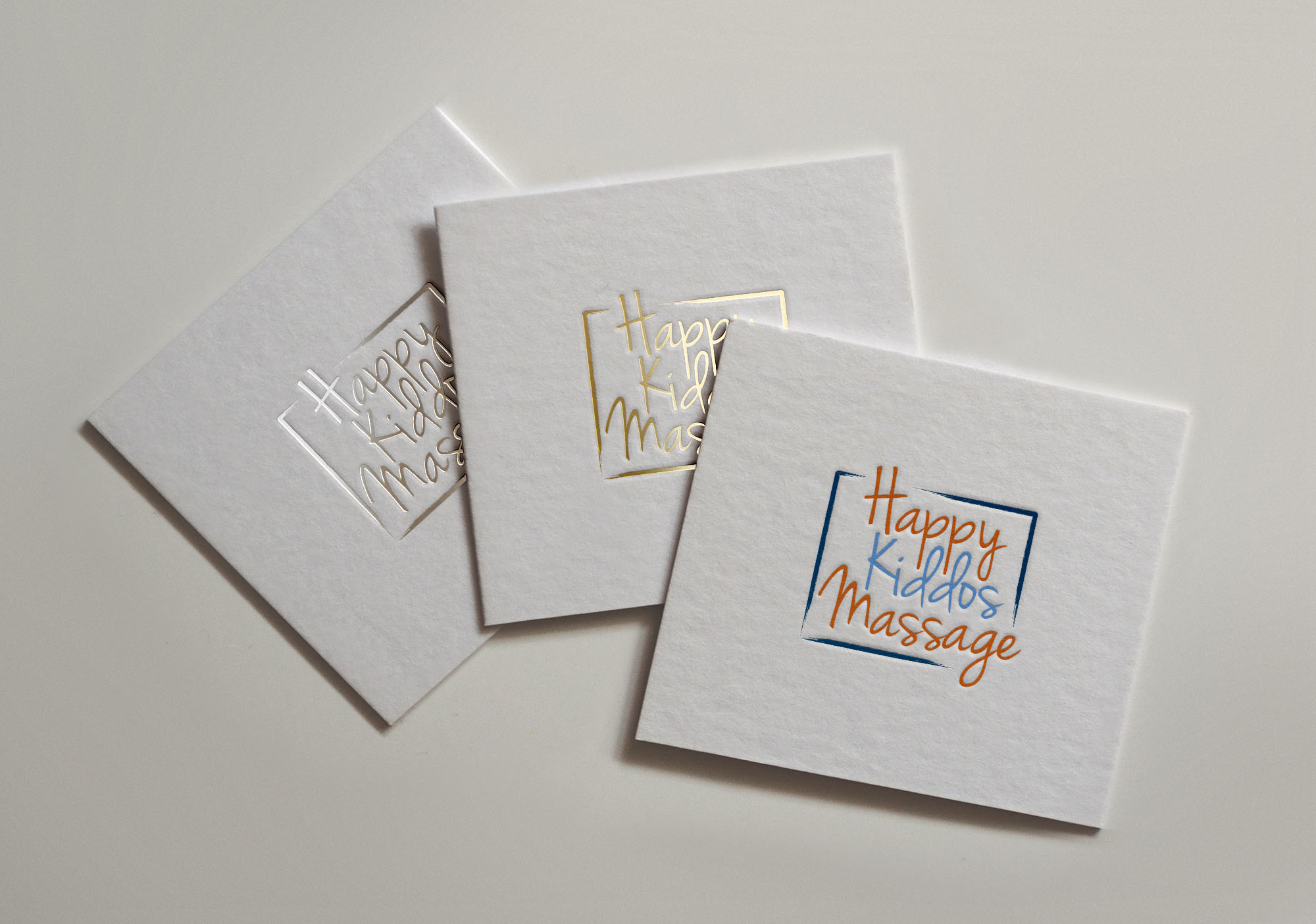 Logo Design by Liyana for Happy Kiddos Massage Inc. | Design #24169814
