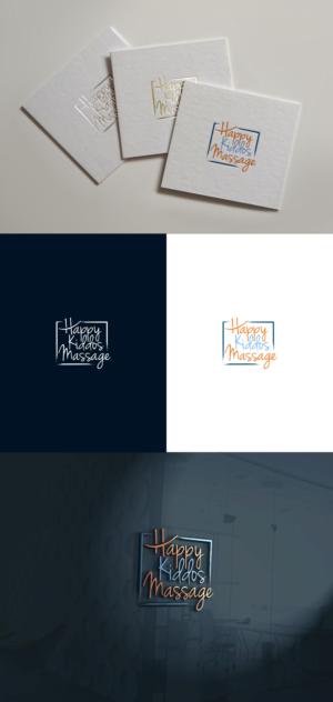 Diseño de Logo por Liyana para Happy Kiddos Massage Inc. | Diseño: #24169881