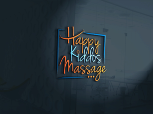 Diseño de Logo por Liyana para Happy Kiddos Massage Inc. | Diseño: #24179894