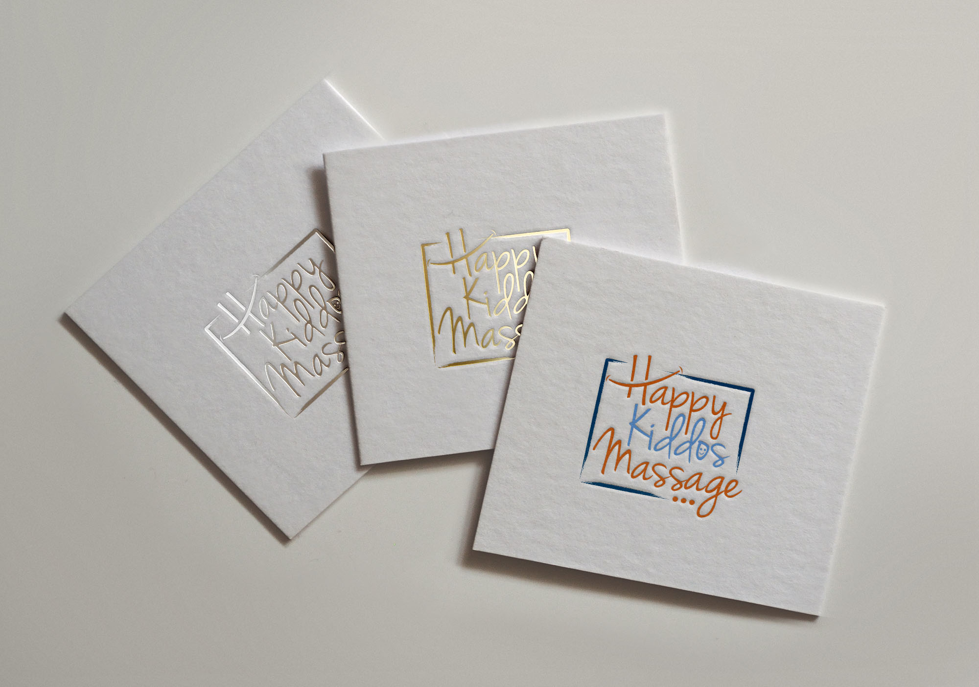 Logo Design by Liyana for Happy Kiddos Massage Inc. | Design #24179958