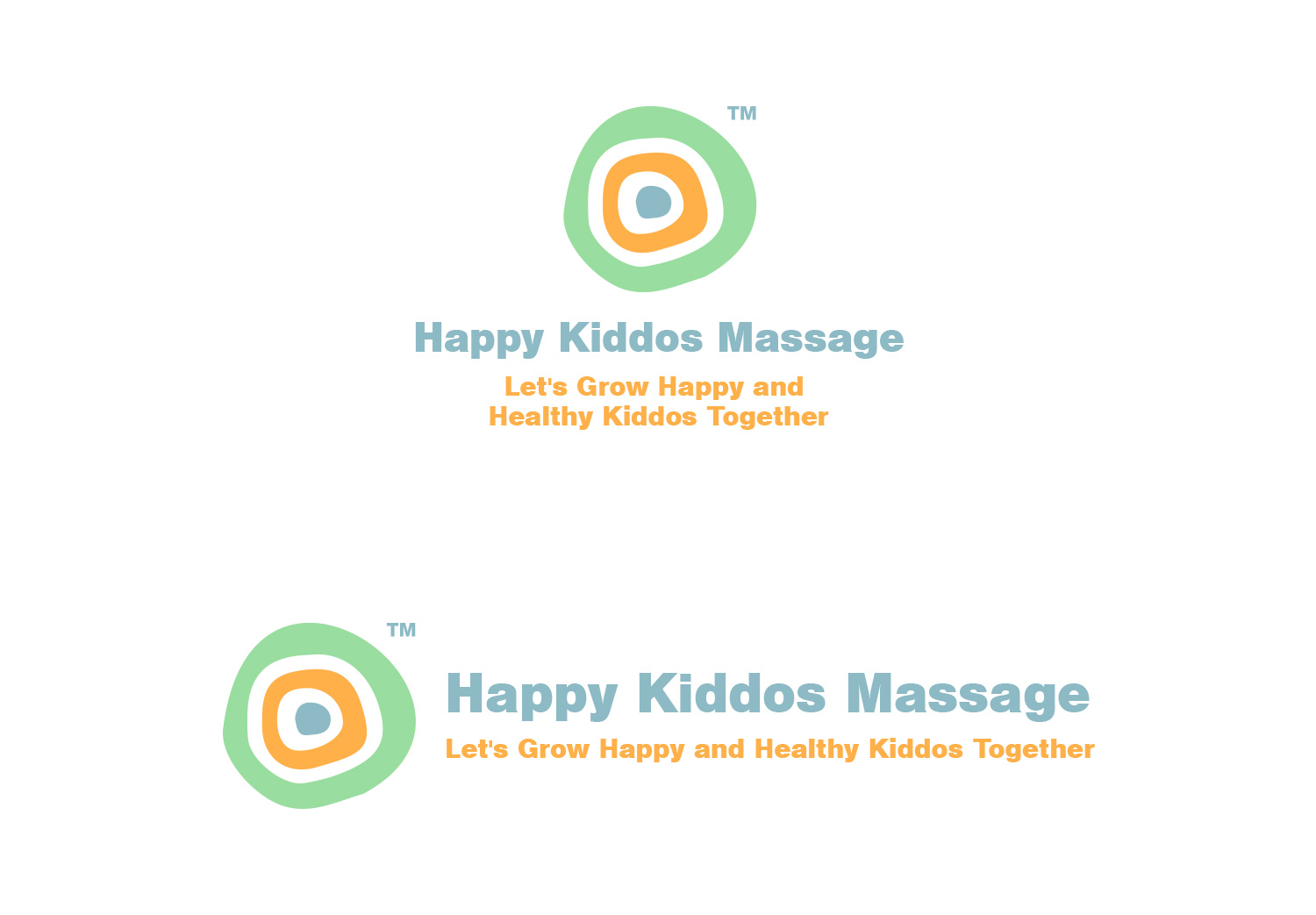 Logo Design by yoshi-wieuw for Happy Kiddos Massage Inc. | Design #24241579