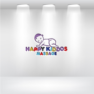 Diseño de Logo por Pen Tool para Happy Kiddos Massage Inc. | Diseño: #24227298