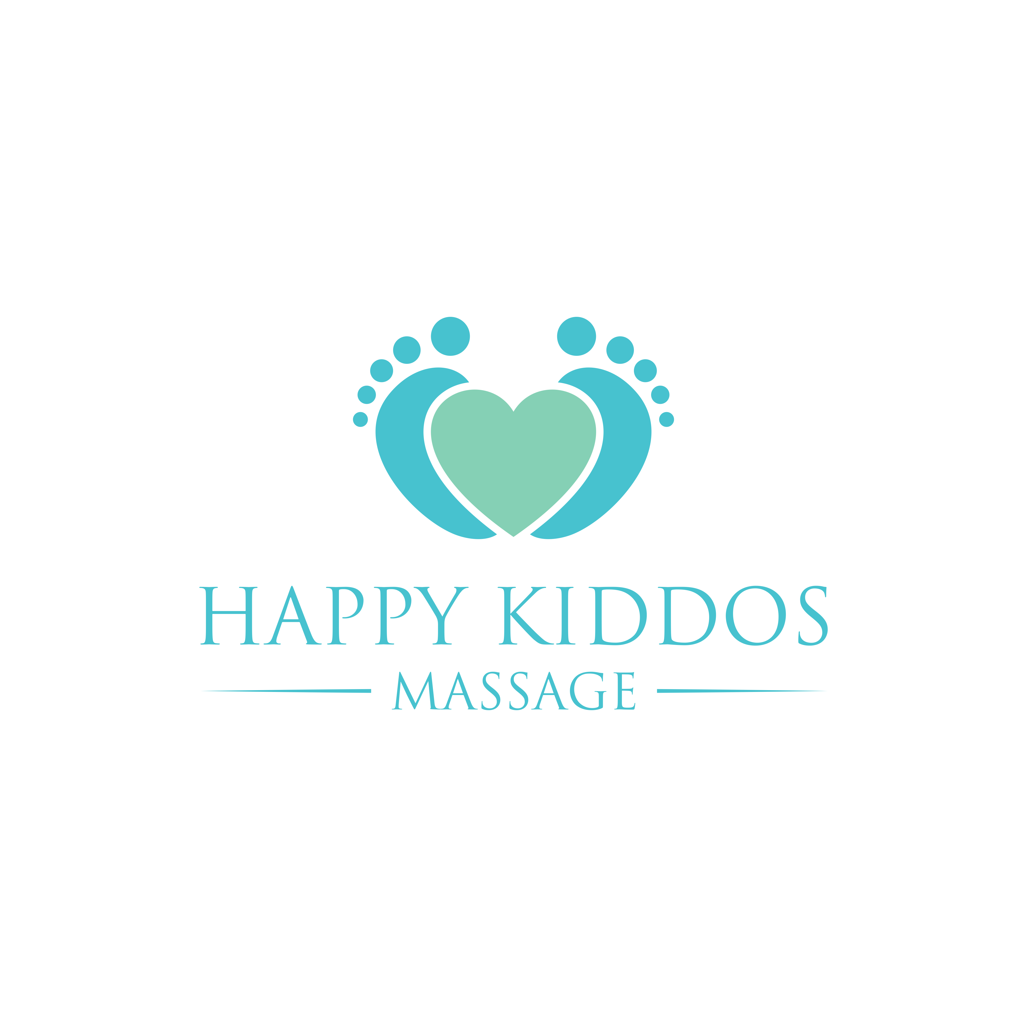 Logo Design by Kkanti for Happy Kiddos Massage Inc. | Design #24172557